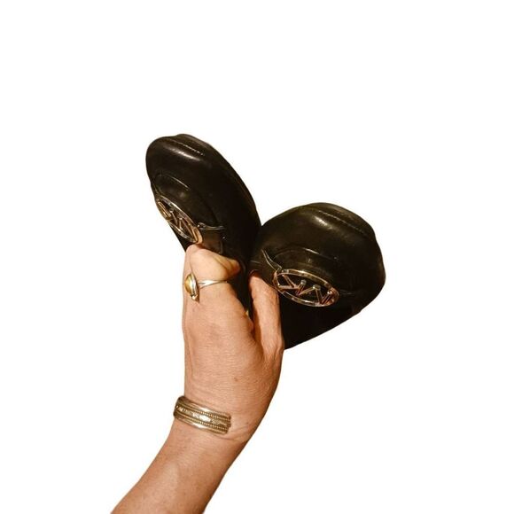 Michael kors black quilted women's flat - Picture 3 of 5